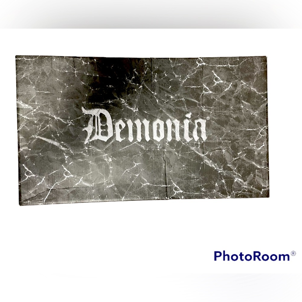 New Demonia Trinity Swing 815 Black Matte Goth Kn… - image 2